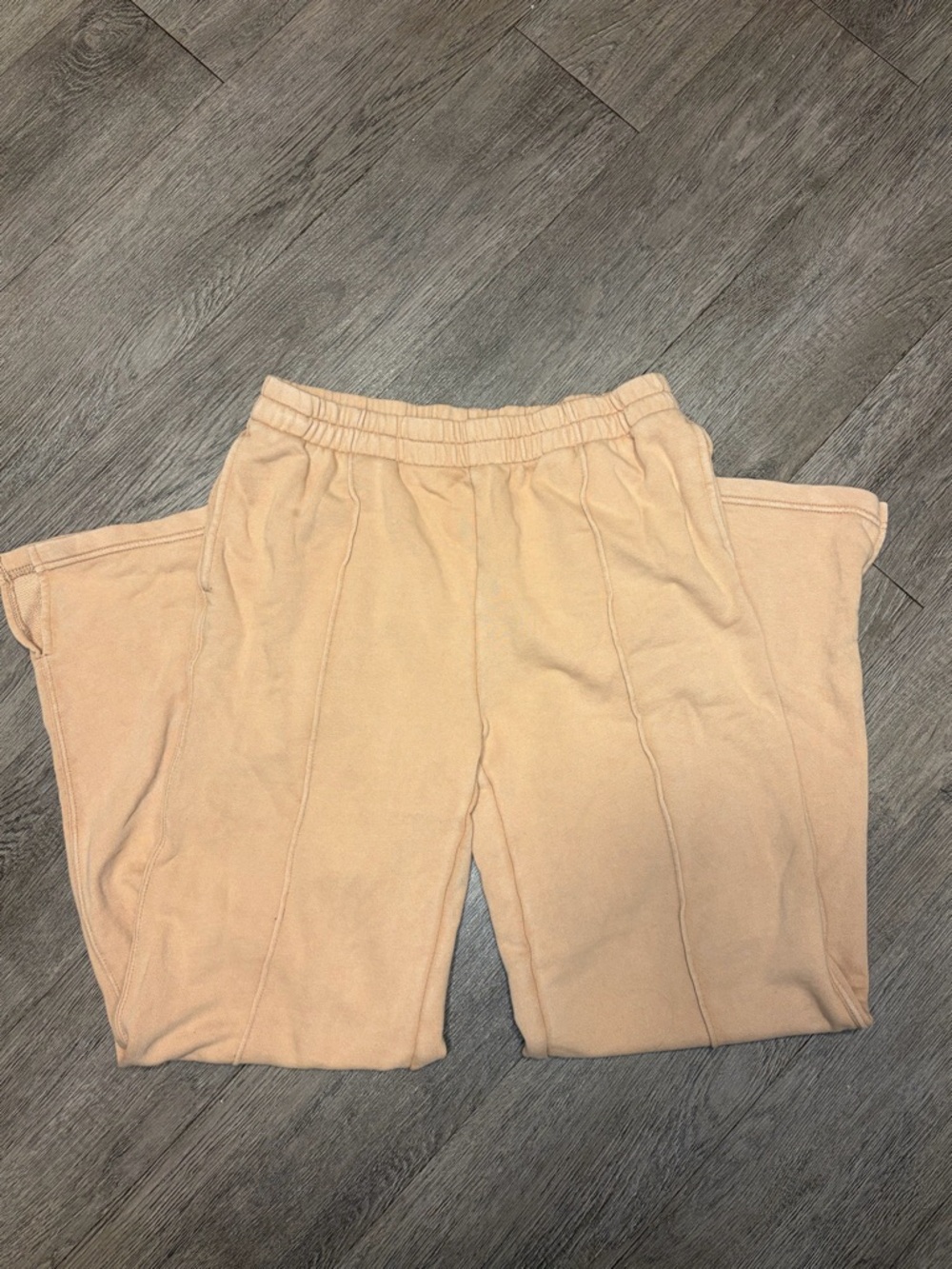 aerie Straight Leg Lounge Pants in Beige